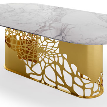 Exclusive Marble Oval Dining Table Exclusive Marble Oval Dining Table