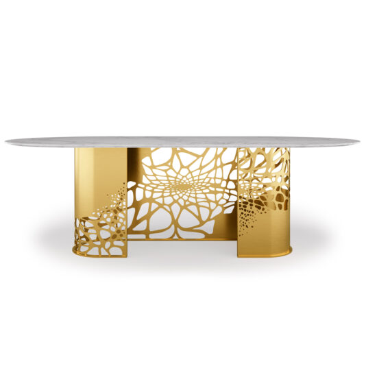 Exclusive Marble Oval Dining Table Exclusive Marble Oval Dining Table