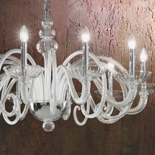 Two Tier Murano Glass Chandelier Murano Glass Chandelier