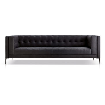 Mid Century Style Leather Sofa Mid Century Style Leather Sofa