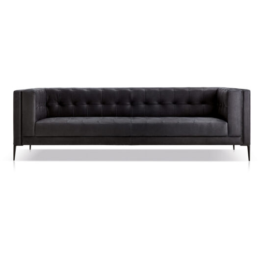 Mid Century Style Leather Sofa Mid Century Style Leather Sofa