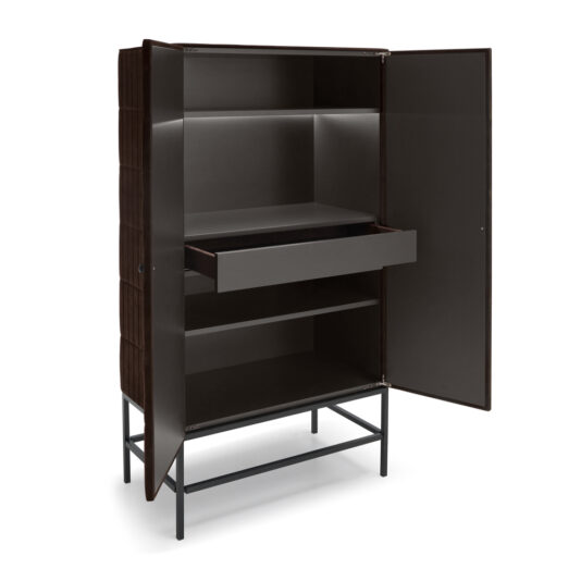 Quilted Leather Drinks Cabinet Quilted Leather Drinks Cabinet