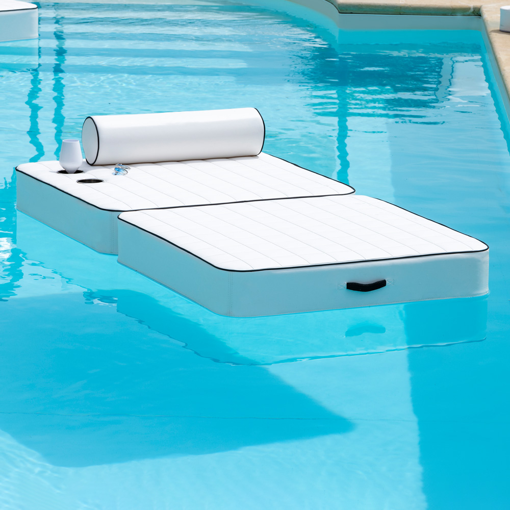 Outdoor Furniture, Floating Bed Sun Lounger