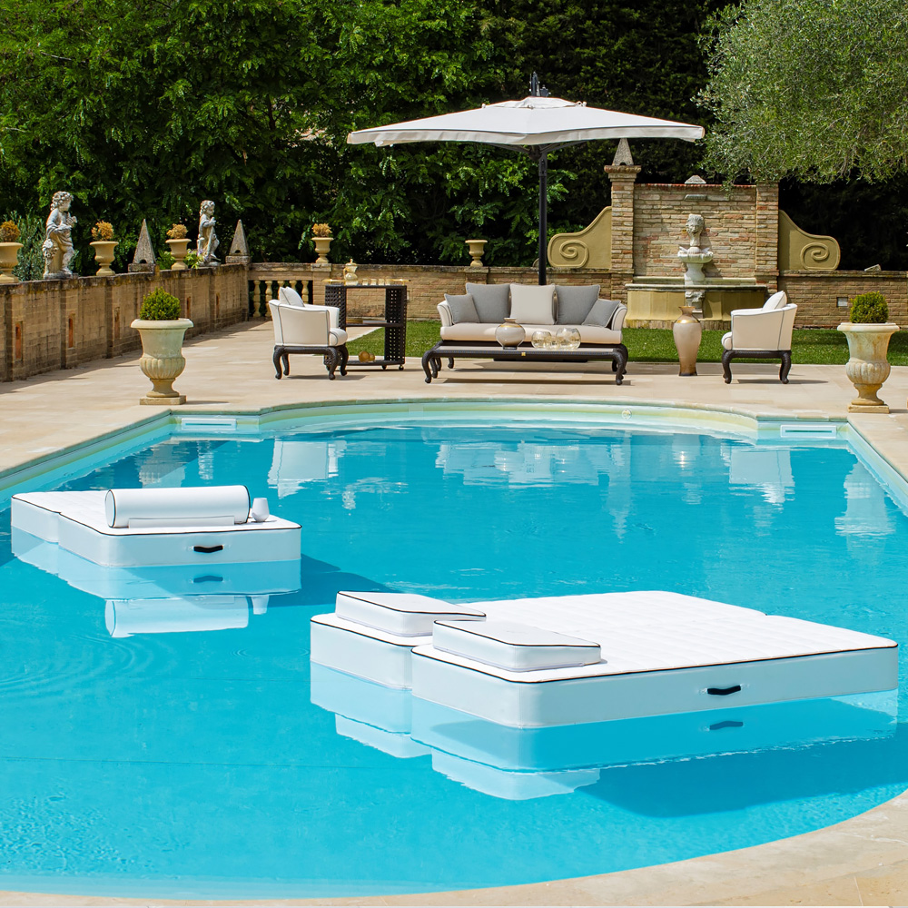 outdoor furniture, Floating Bed Sun Lounger