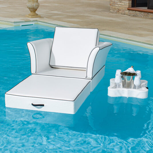 Floating Drinks Cooler Tray With Glasses Floating Drinks Cooler Tray With Glasses