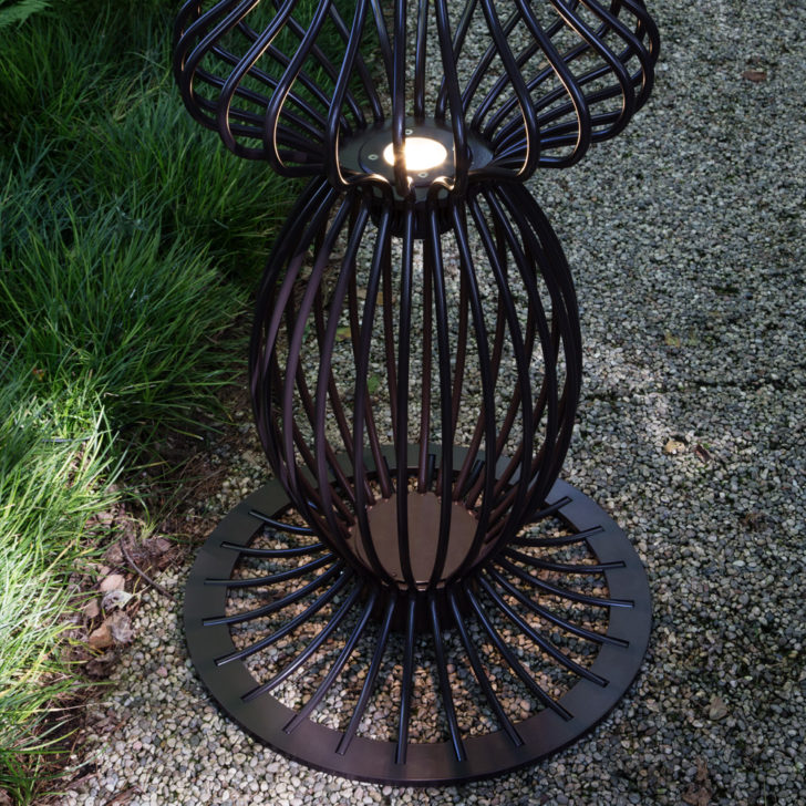 Large Iron Outdoor Lamp