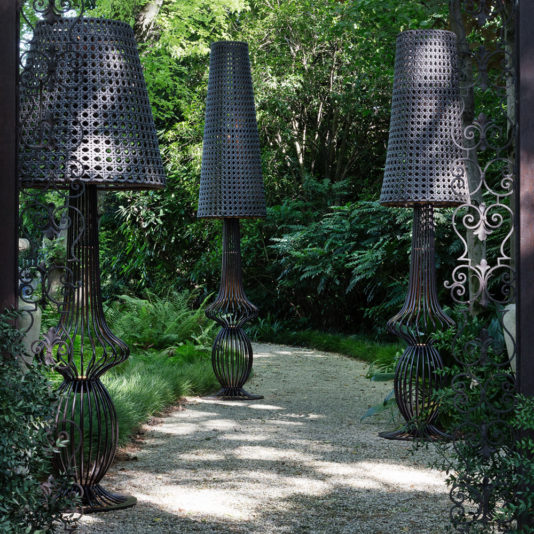 Large Iron Outdoor Lamp