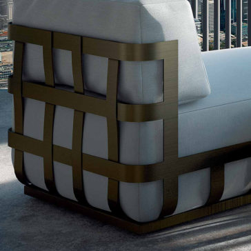 Outdoor Garden Chaise Longue