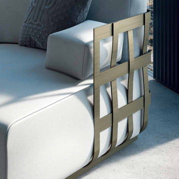 Outdoor Garden Chaise Longue
