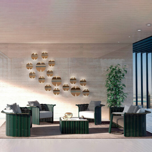 Outdoor Rope Garden Armchair