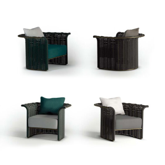 Outdoor Rope Garden Armchair
