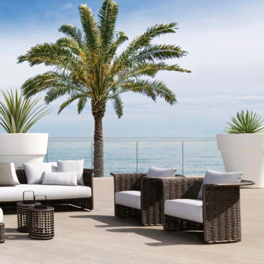 Outdoor Rope Garden Armchair