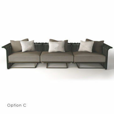 Outdoor Rope Modular Garden Sofa Outdoor Rope Modular Garden Sofa