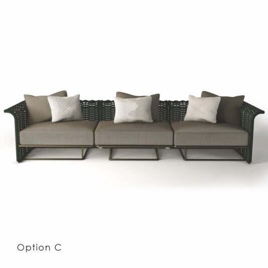 Outdoor Rope Modular Garden Sofa