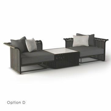 Outdoor Rope Modular Garden Sofa Outdoor Rope Modular Garden Sofa