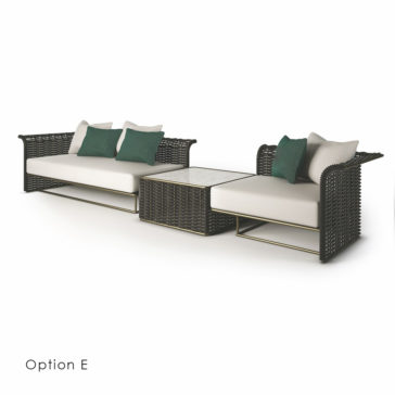 Outdoor Rope Modular Garden Sofa Outdoor Rope Modular Garden Sofa