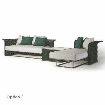 Outdoor Rope Modular Garden Sofa Outdoor Rope Modular Garden Sofa