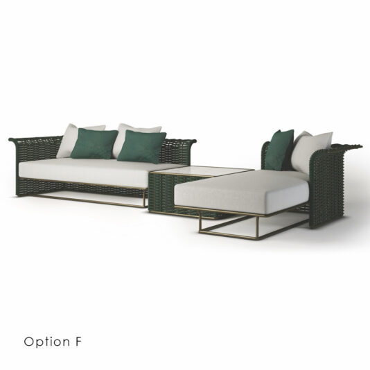 Outdoor Rope Modular Garden Sofa