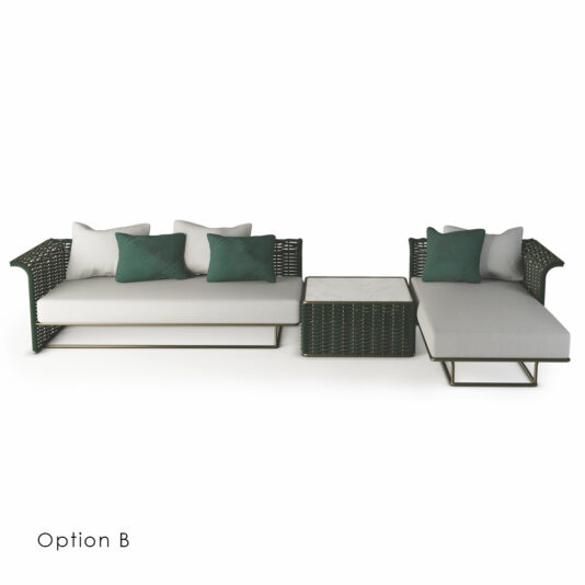 Outdoor Rope Modular Garden Sofa