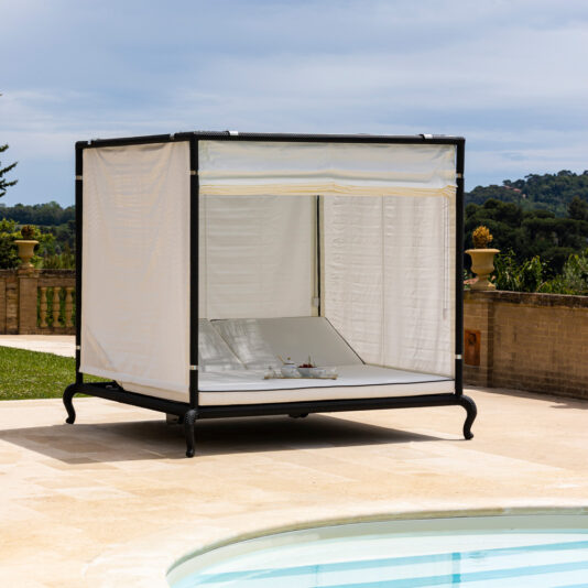 Four Poster Double Sun Lounger