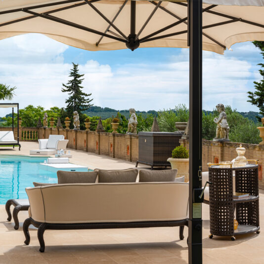 Large Freestanding Outdoor Umbrella