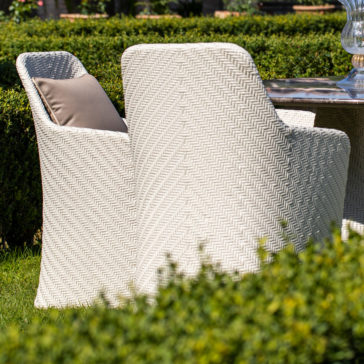 Outdoor Rectangular Marble Dining Furniture Outdoor Oval Marble Dining Set