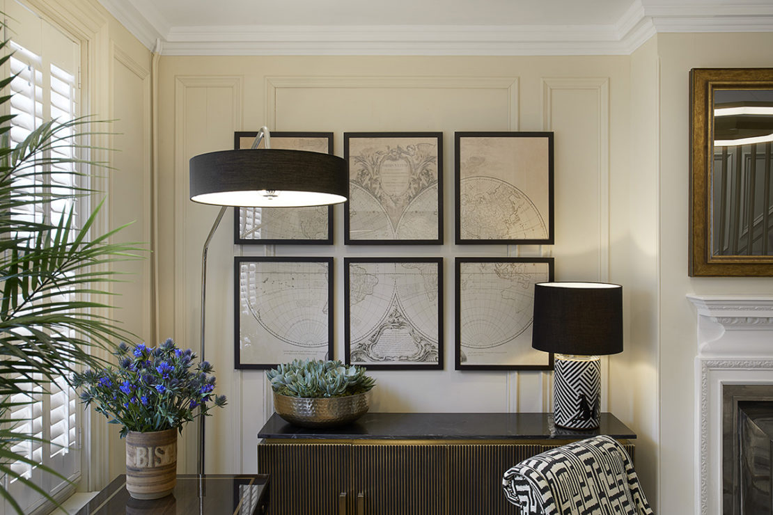 get the look, Windsor town house, artwork