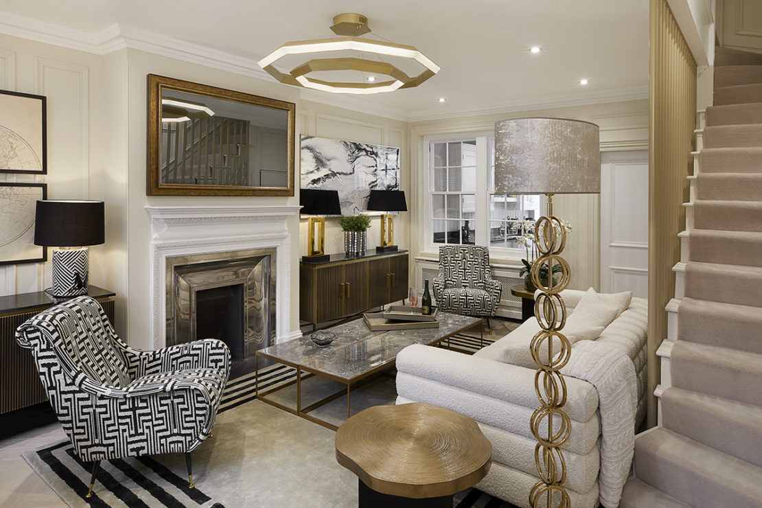 Get the Look, Windsor town house, Living room