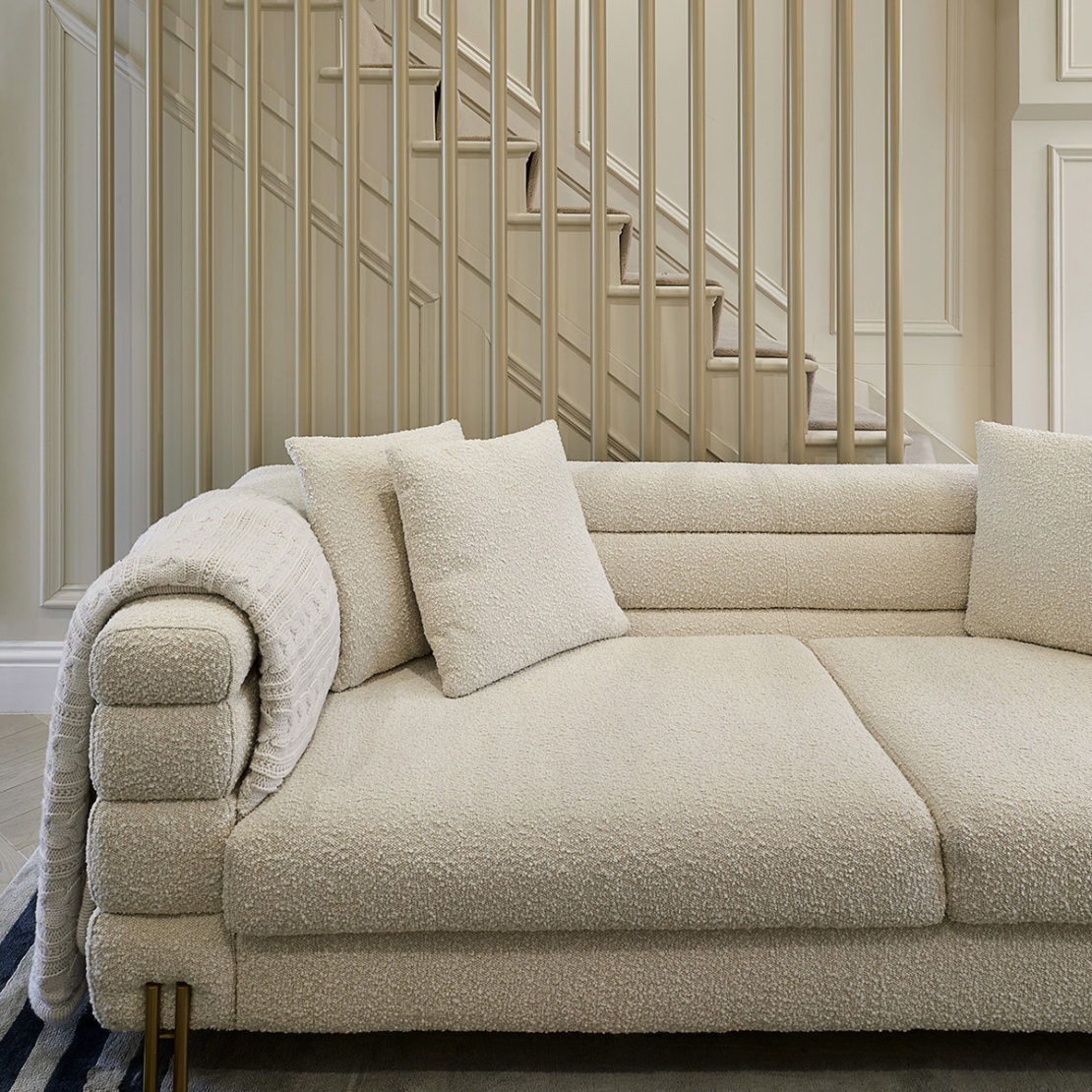 get the look, Windsor town house, textured sofa