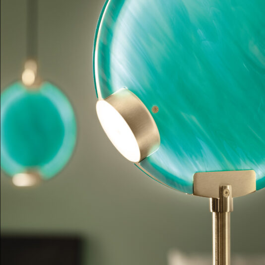 Modern Round Spectrum Glass Diffuser Floor Lamp Modern Round Spectrum Glass Diffuser Floor Lamp