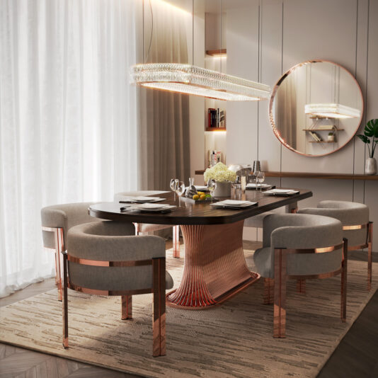 Modern Round Wall Mirror