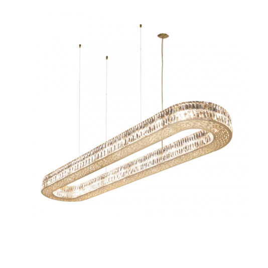 Oval Crystal Chandelier Oval Crystal Chandelier