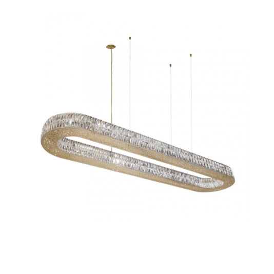 Oval Crystal Chandelier Oval Crystal Chandelier