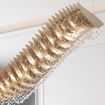 Statement Crystal Raindrops Chandelier