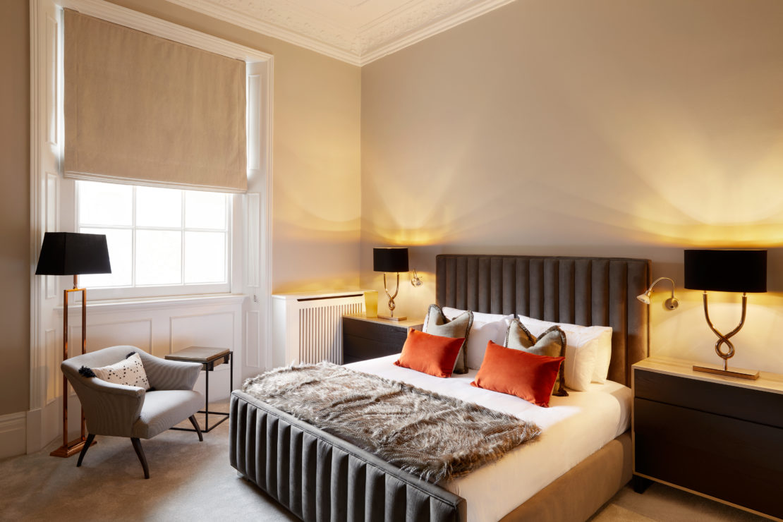 Add personality to your interiors, Onslow Gardens apartment, bedroom