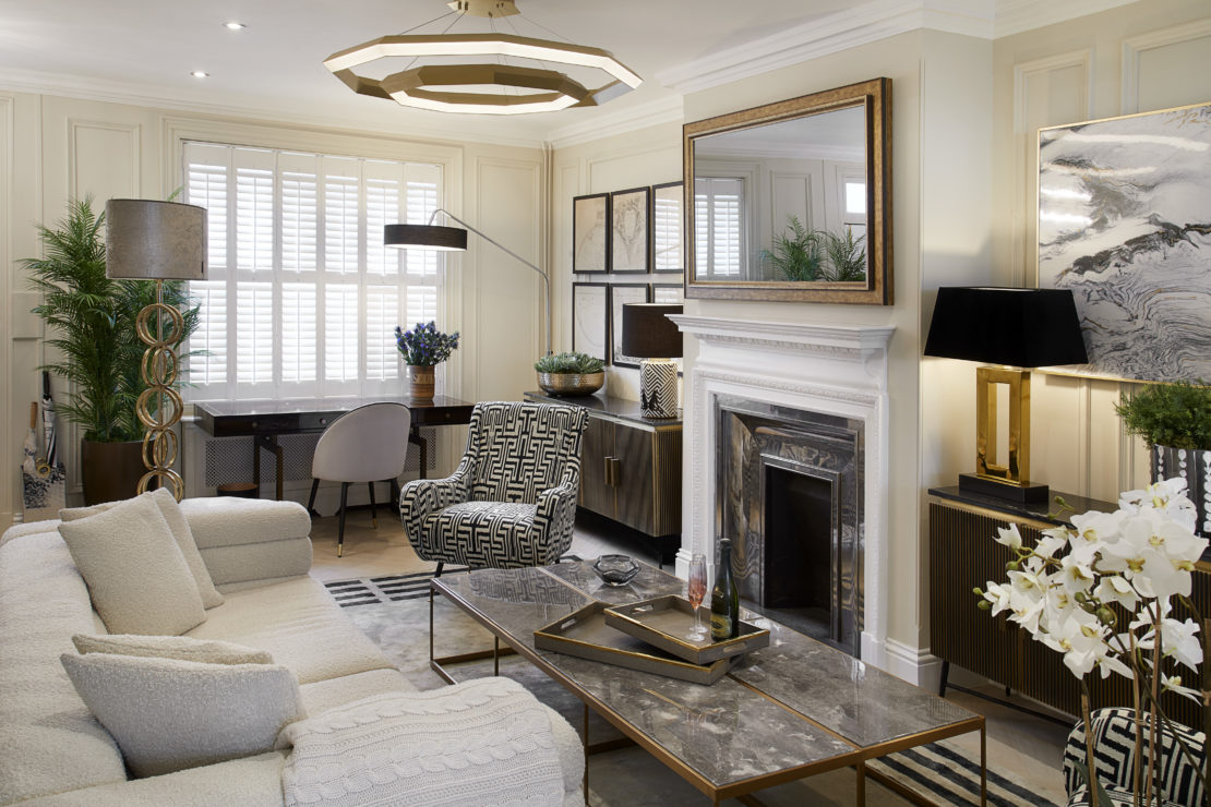 Add personality to your interiors, Windsor Town House, living room