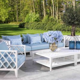 outdoor seating, luxury garden sofa