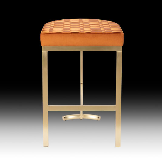 Interlaced Satin Bar Stool Interlaced Satin Bar Stool