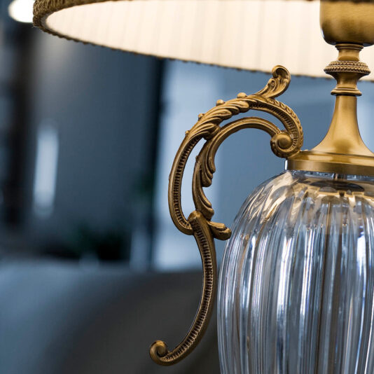 Classic Italian Designer Glass Floor Lamp Classic Italian Designer Glass Floor Lamp