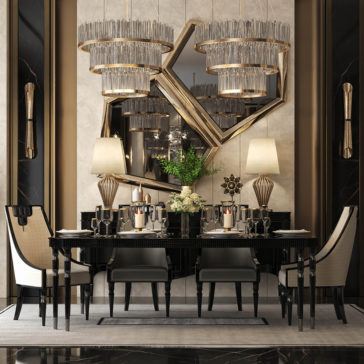 Exclusive Pair Of Art Deco Inspired Mirrors Exclusive Pair Of Art Deco Inspired Mirrors