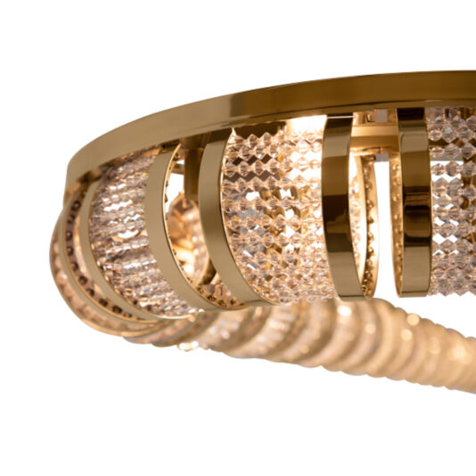 Modern Oval Crystal Chandelier Modern Oval Crystal Chandelier