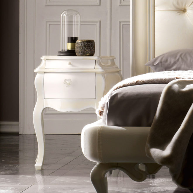 Contemporary Bedside Cabinet - Juliettes Interiors