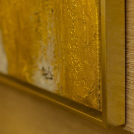 Original Gold Leaf Abstract Painting
