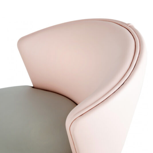 Two-Tone Leather Bar Stool Two-Tone Leather Bar Stool