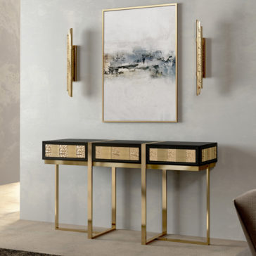 Art Deco Inspired Designer Console Art Deco Inspired Designer Console