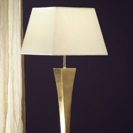 Gold Finish Floor Lamp