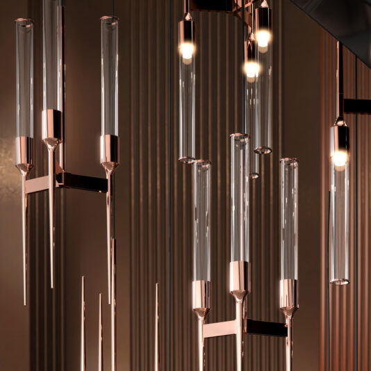 Large Contemporary Stairwell Chandelier Large Contemporary Stairwell Chandelier
