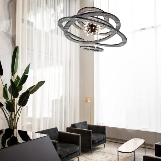 Modern Crystal Ring Chandelier Modern Crystal Ring Chandelier