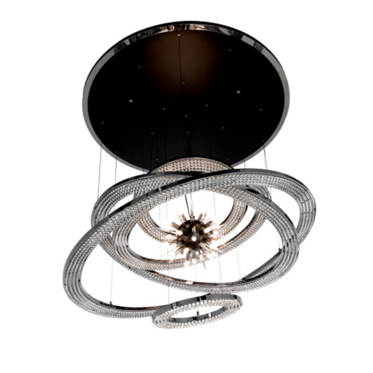 Modern Crystal Ring Chandelier Modern Crystal Ring Chandelier