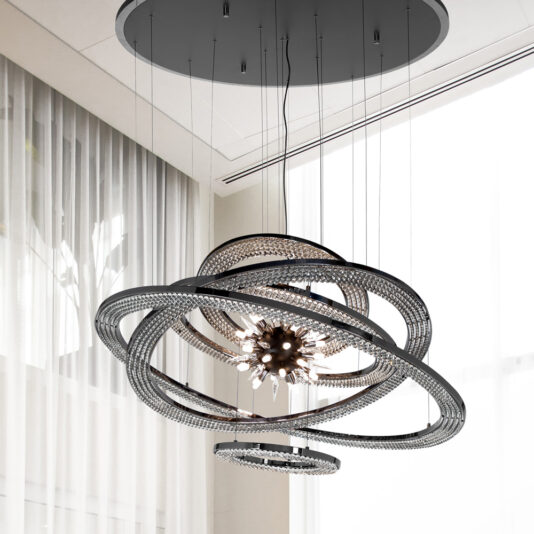 Modern Crystal Ring Chandelier Modern Crystal Ring Chandelier
